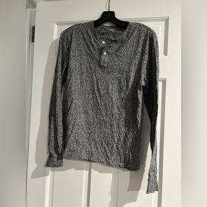 Men’s j crew Henley button shirt small